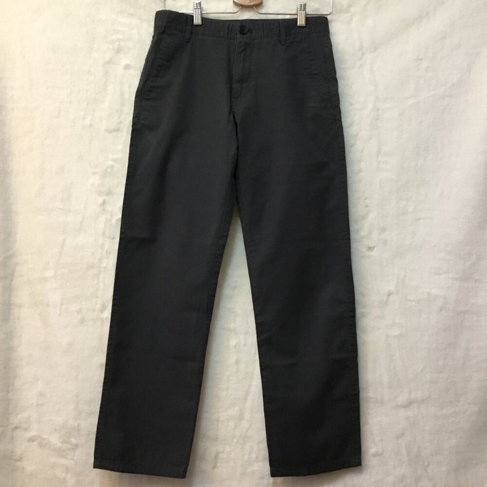 Calvin Klein Charcoal Grey Pinstripes Chinos Pants